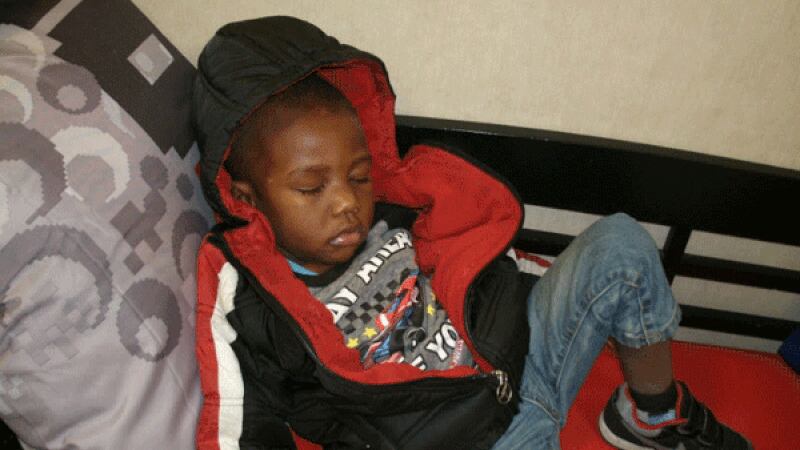 This small boy, Quincy, was "found abandoned" at the JCPenney store in Symmes Township off...
