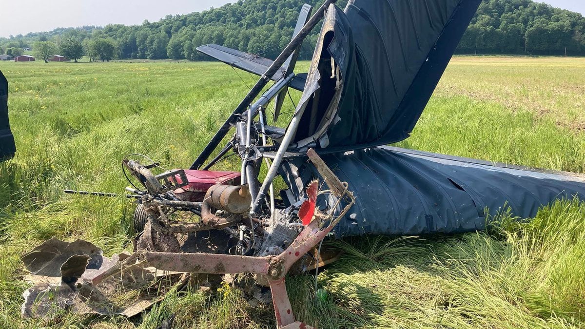 Ultralight Plane Crash