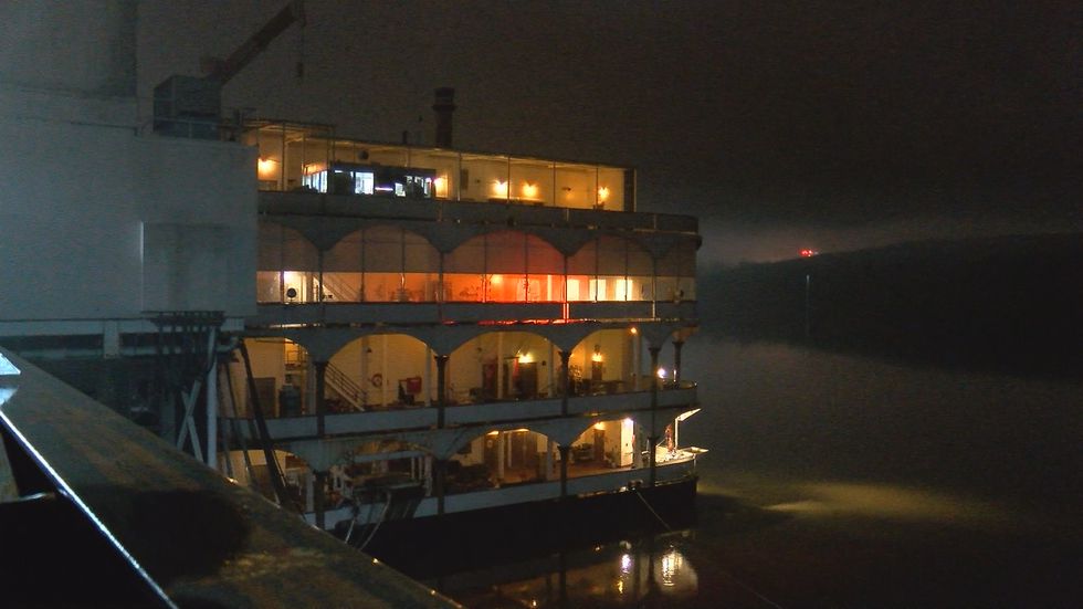 The Glory of Rome, Horseshoe Southern Indiana's riverboat casino, first opened in 1998.