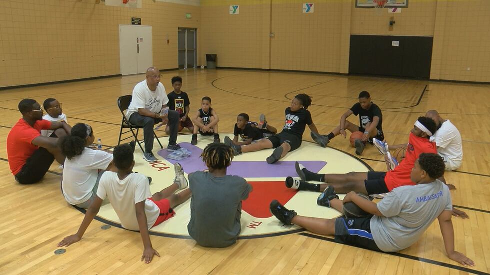 Christopher 2x and Ballin for a Cause spoke with young people to encourage them to forego...