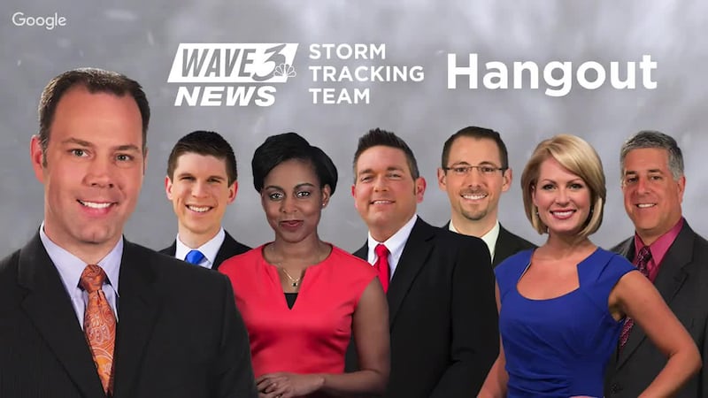 WAVE 3 News Storm Tracking Team Hangout