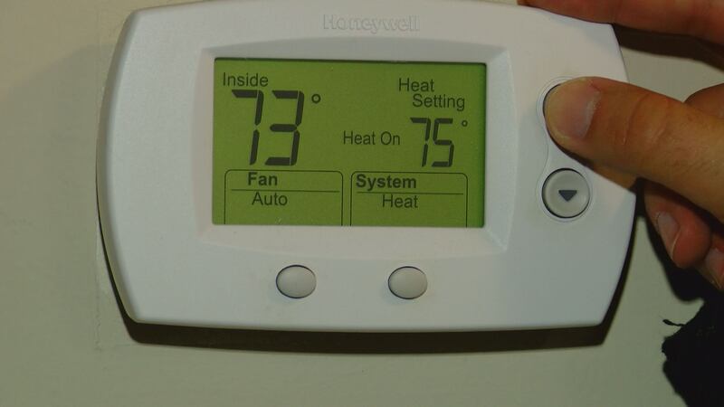 You should only increase the temperature on your thermostat by a couple degrees at a time.