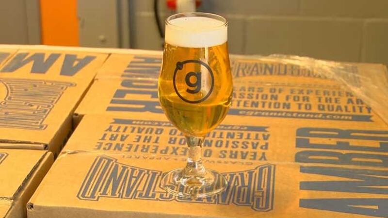 A glass of Gravely Brewing's winning German Pilsner, Sprockets. (Source: James Thomas, WAVE 3...