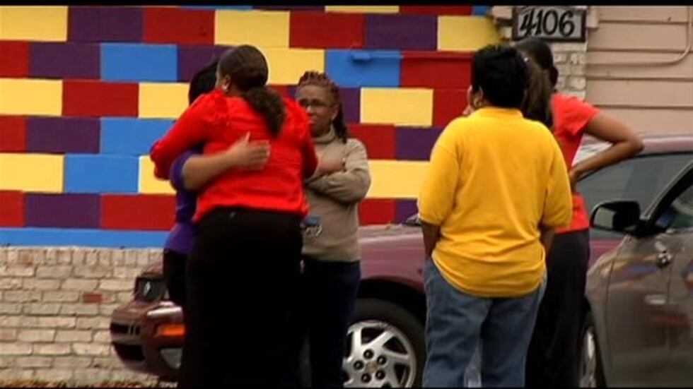 Melson's friends and co-workers after the crash.
