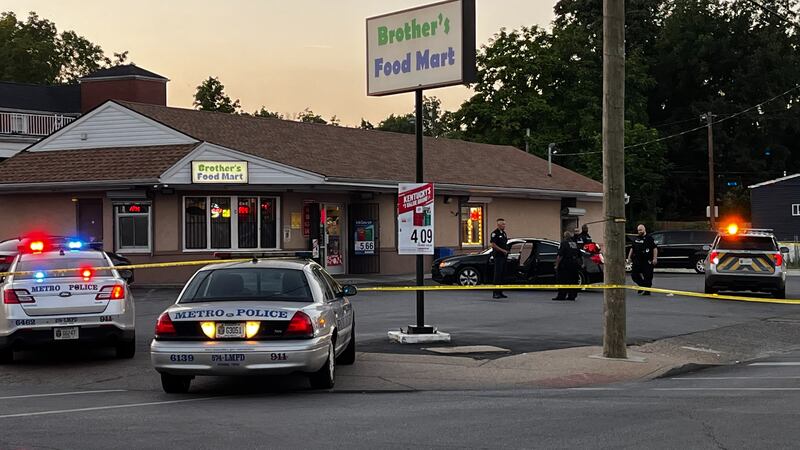 Officers responded to a report of a shooting at 26th and Virginia around 8 p.m.