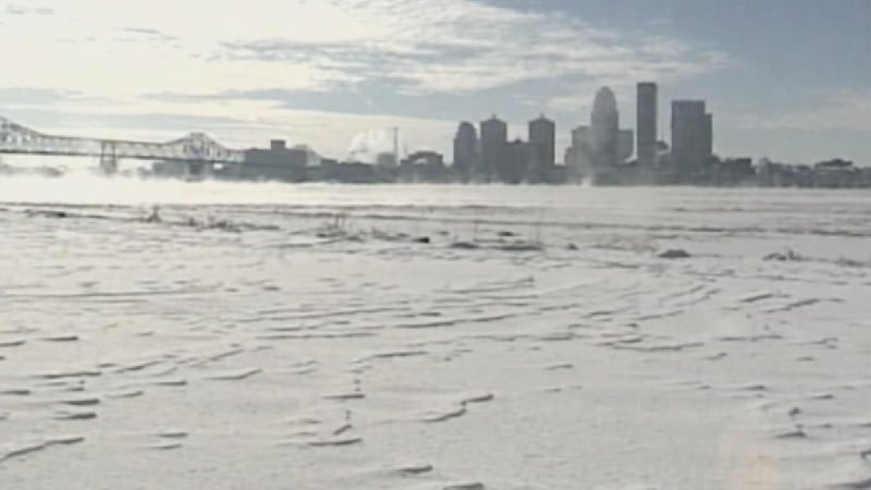 The 1994 winter storm dumped 15.9" of snow on Louisville.