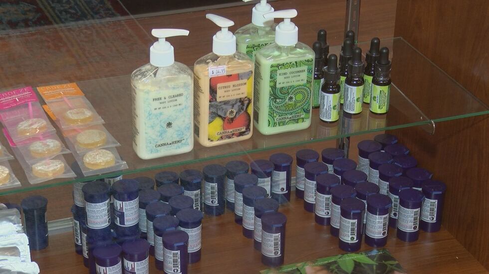 Hemp products range from CBD oils, to lotions, sodas and more.