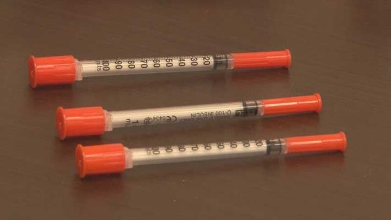 New syringes that will be issued as part of the needle exchange program. (Source: Rick Miller,...