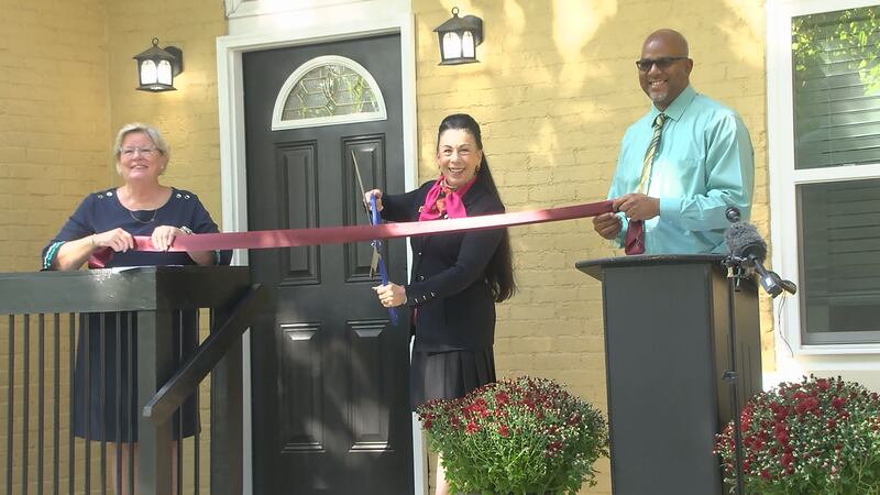 YouthBuild Louisville celebrates completion of new student dorm.