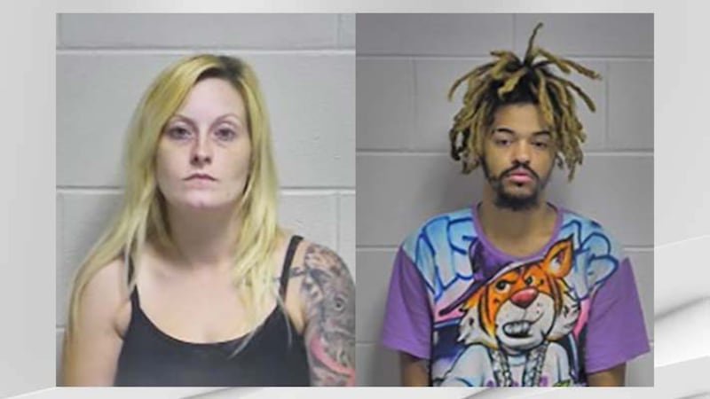 Taylor Childers, 29, of Louisville, and Steven Andre Jones, 26, of Madison, Ind., were...