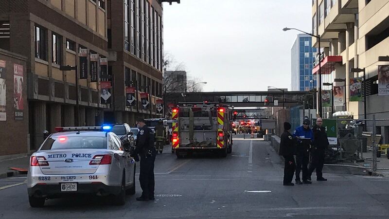 A natural gas leak was reported at South Floyd Street and East Chestnut Street. (Source: WAVE...