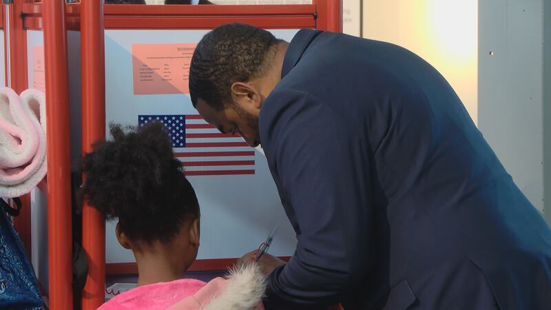 Senate Democratic candidate Charles Booker votes early