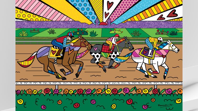 The “Official Art of the Kentucky Derby” was created by renowned international artist Romero...