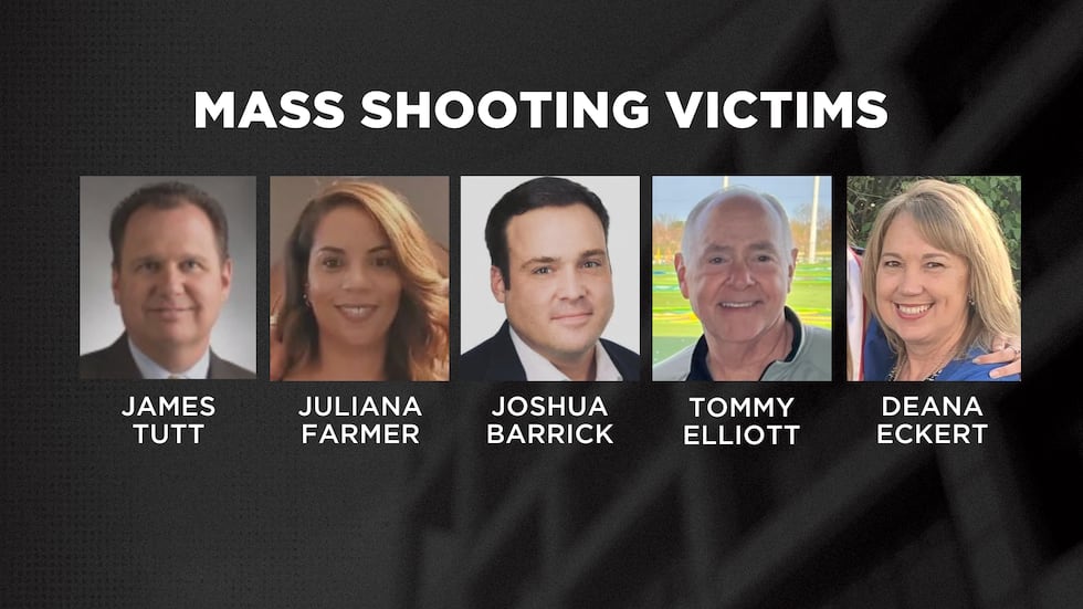 James Tutt, Juliana Farmer, Joshua Barrick, Tommy Elliott, Deana Eckert