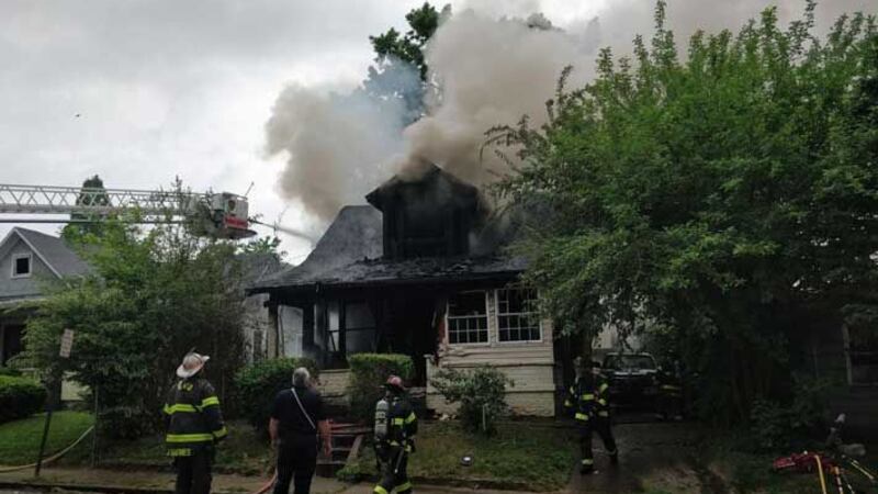 The fire started around 10:45 a.m. on Cost Avenue, according to the News and Tribune. (Source:...