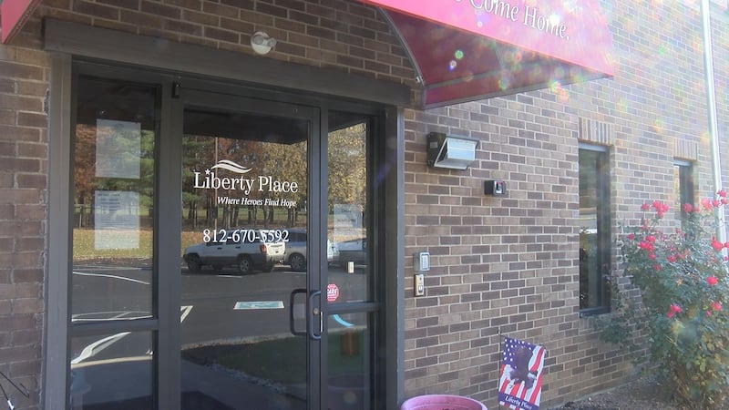 On Nov. 10, 2023, Liberty Place is a transitional living facility in New Albany, Ind. which...