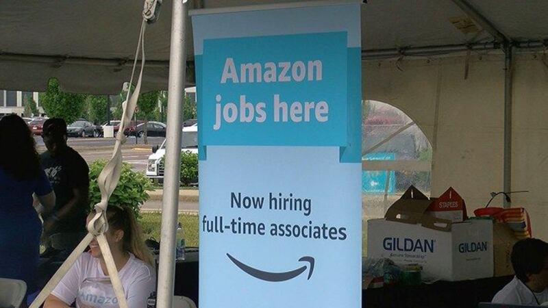 Amazon has offered applicants $12 an hour plus benefits. (Source: WAVE 3 News)