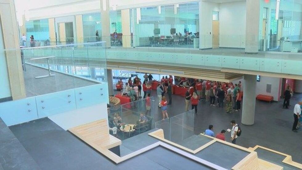 A look inside the new academic building on UofL's campus. (Source: WAVE 3 News)