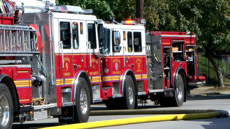 According to Louisville Fire Lt. Col. Terrance Delaney, the fire was called in around 5 p.m....