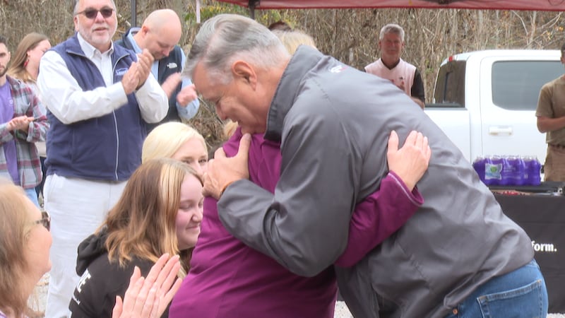 Flood survivor gets new home