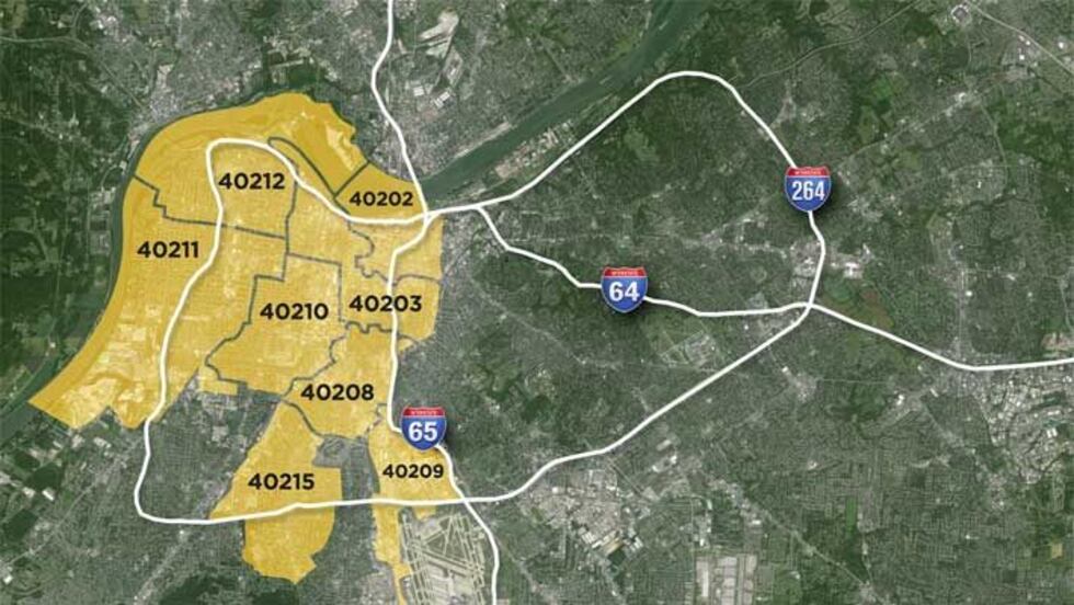 People living in the highlighted area can now sign up their children for Imagination Library....