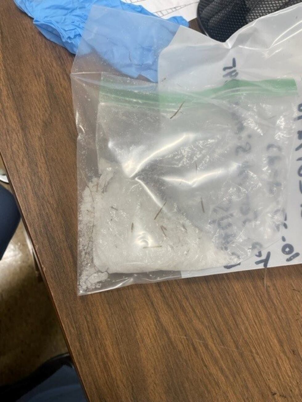 Drugs recovered after car chase.