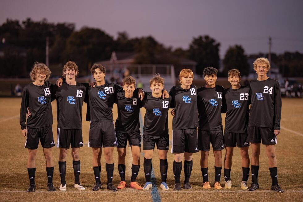 Spencer County High School soccer team. #23