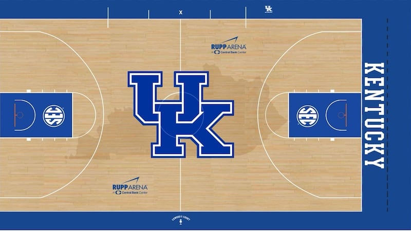 A new basketball court is coming soon to Rupp Arena at Central Bank Center.