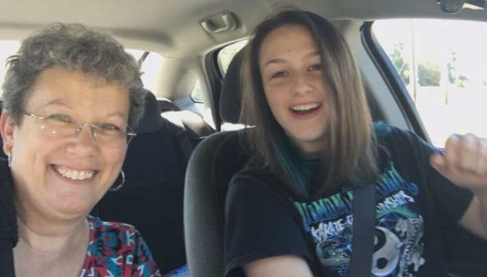Julia and her grandmotehr were in a car that was hit by an alleged drunk driver. (Source:...