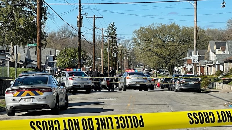 A man and a woman are in the hospital after a shooting in the Shawnee neighborhood Saturday...