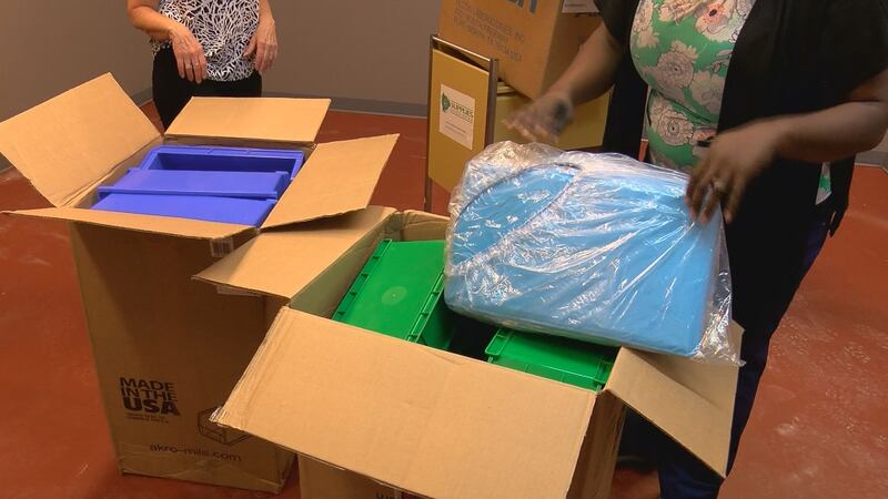 Over $10,000 worth of supplies, which includes stethoscopes, hospital bed linens, personal...