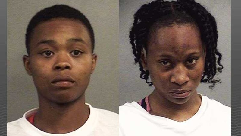 Kayla D. Morris and Danazia C. Whitfield are charged with assault and burglary in connection...