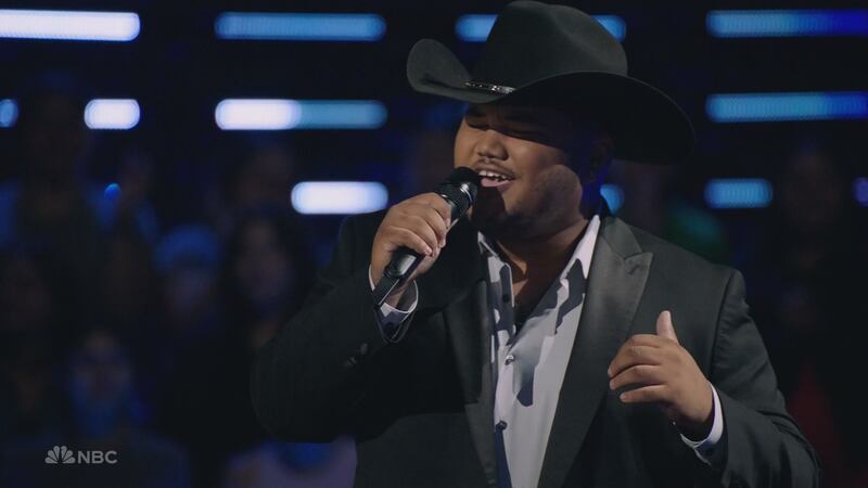 Jackson Snelling on The Voice.