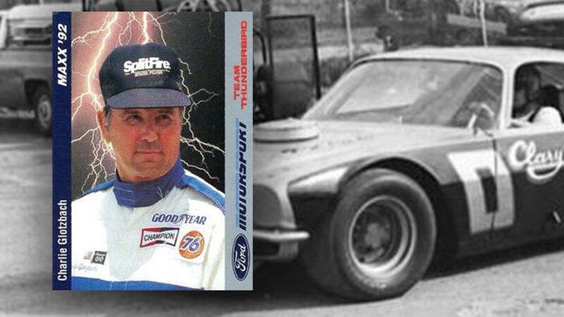 Glotzbach raced in more than 132 NASCAR races.