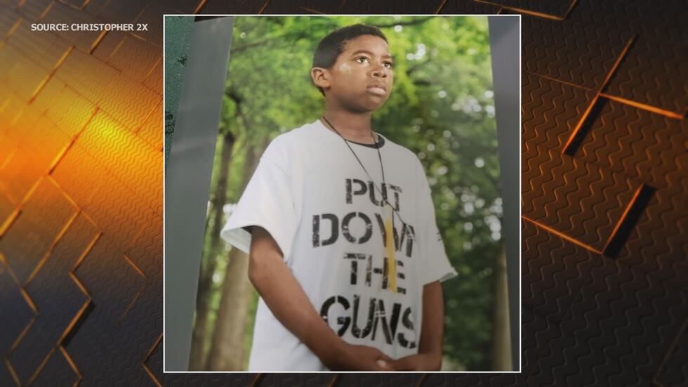 13-year-old Tyus was killed when a stolen car being pursued by police crashed.
