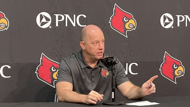 UofL head coach Jeff Brohm gives an update on the football team heading into fall camp. The...