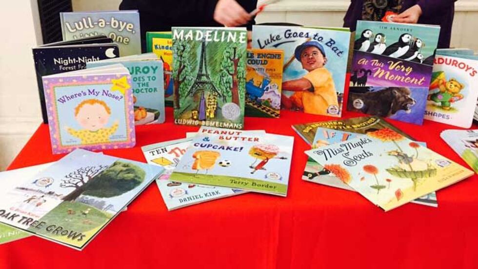This is an example of some of the books Imagination Library mails to kids. (Source: WAVE 3 News)
