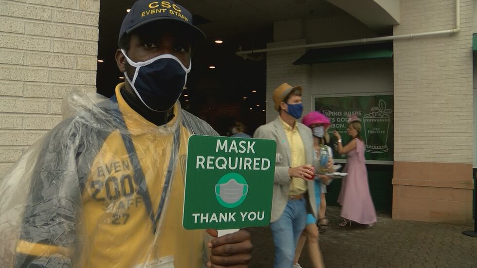 Masks are required throughout the week.