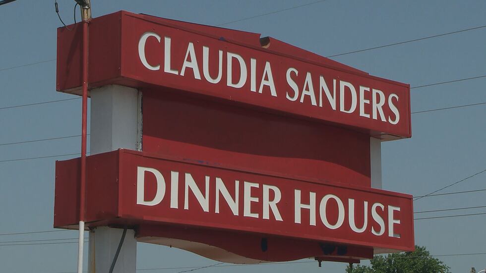 Located on U.S. 60 in Shelbyville, Claudia Sanders Dinner House opened in 1959.