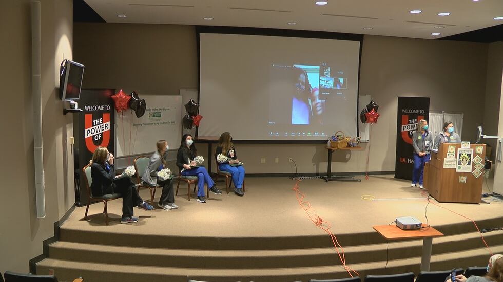 The ceremony was held at UofL Hospital Wednesday.