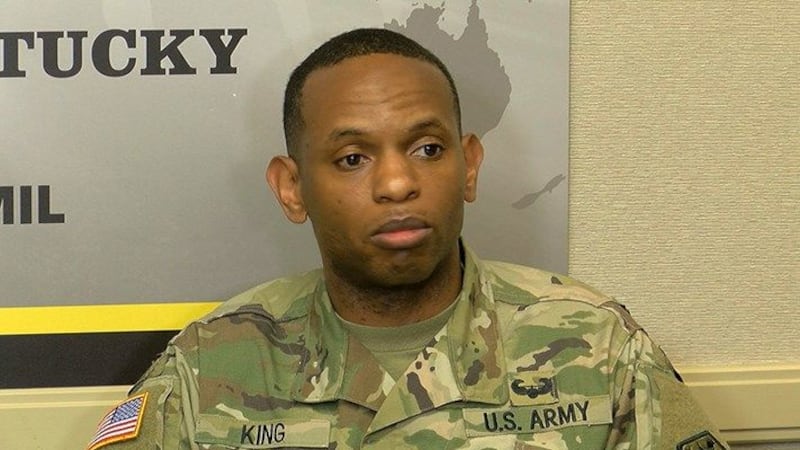 Sergeant First Class Mario King. (Source: WAVE 3 News)