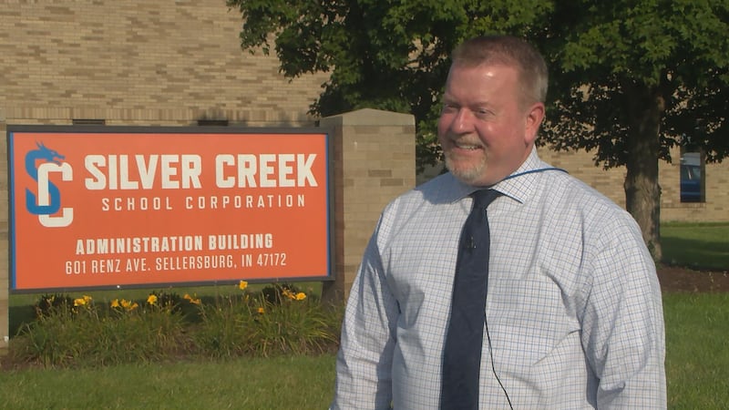 Silver Creek School Corporation Superintendent Chad Briggs.