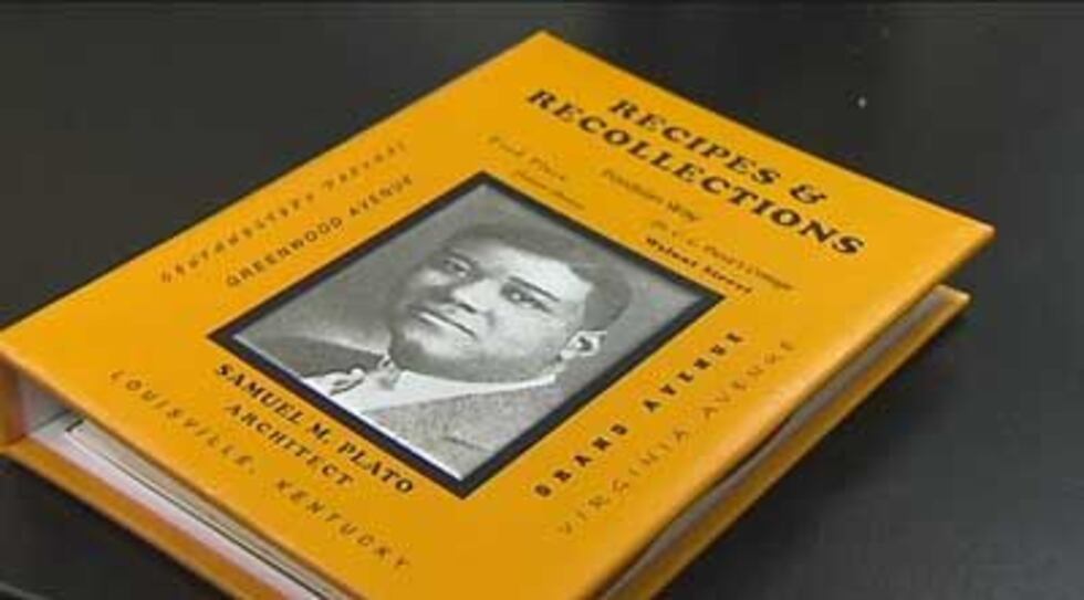 The cookbook tells the story of architect Samuel Plato.