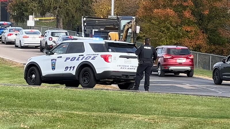 Parents begin to pick up their students after Colerain High School went into lockdown on...