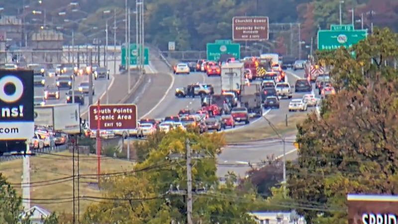 LMPD responded to a fatal crash on I-264 WB Thursday afternoon.