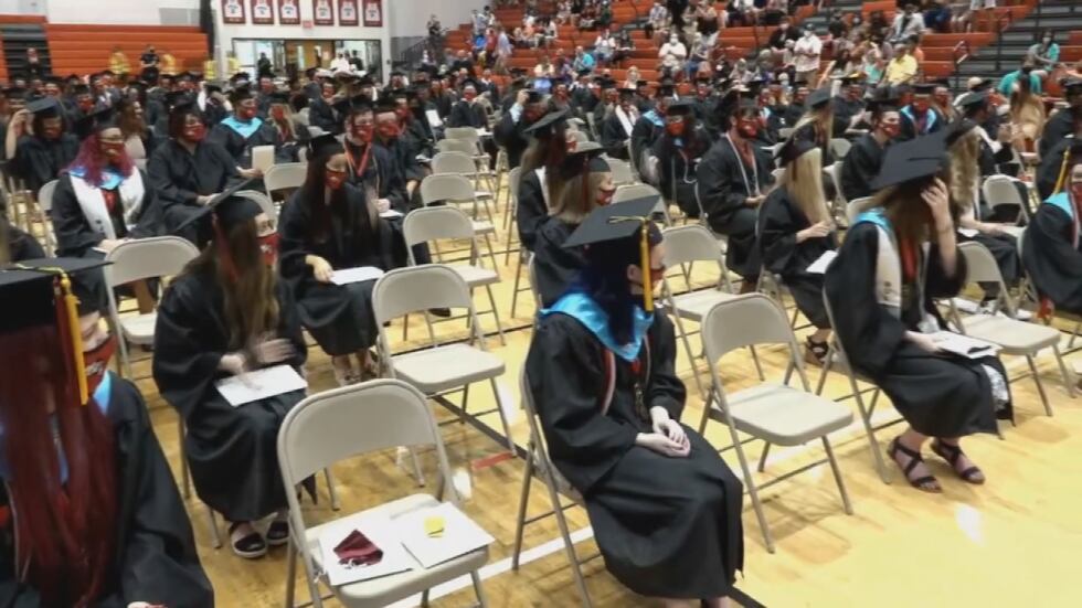 JCPS students are set to graduate following a year of non-traditional instruction.