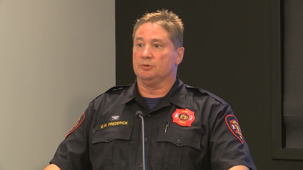 Louisville Fire Chief Greg Frederick