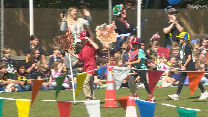The Louisville Collegiate School hosted it's 61st annual Kindergarten Derby!