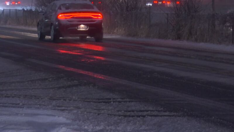 Icy road