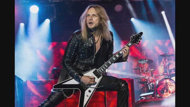 Louder than Life is in full swing, but one performer is remembering the scary moment he had...